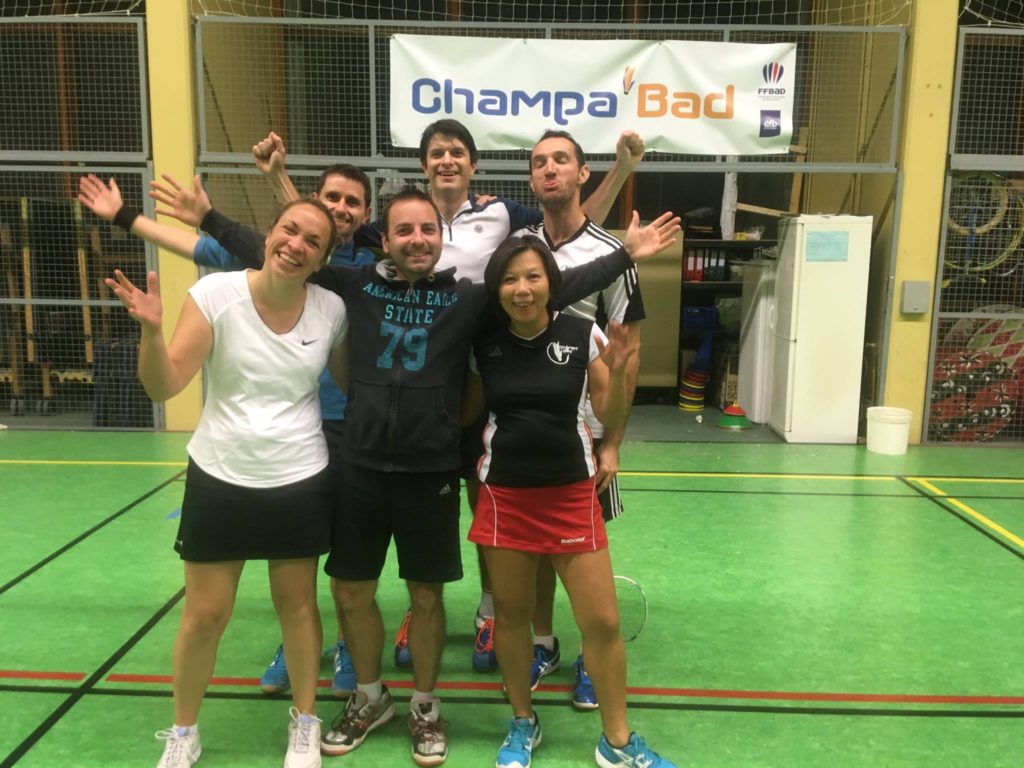 Equipe 1 vétérans interclubs 69 saison 2017-2018